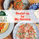Bestel nu by My Horeca met logo en tekst landscape